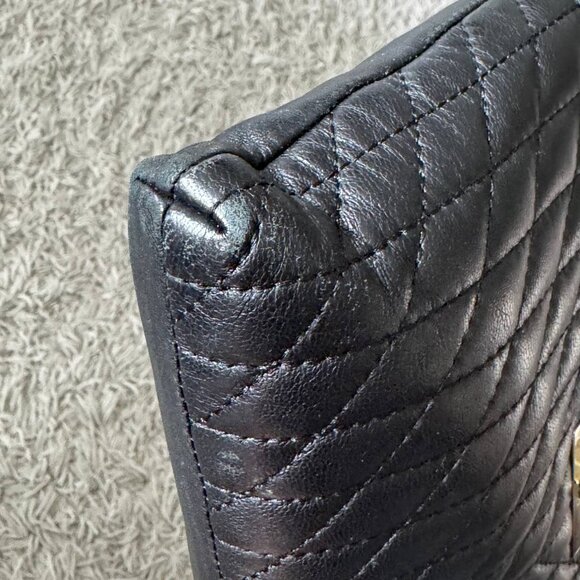 Karl Lagerfeld Crossbody Bag with Adjustable Strap in Black with Gold Hardware – - Picture 4 of 10